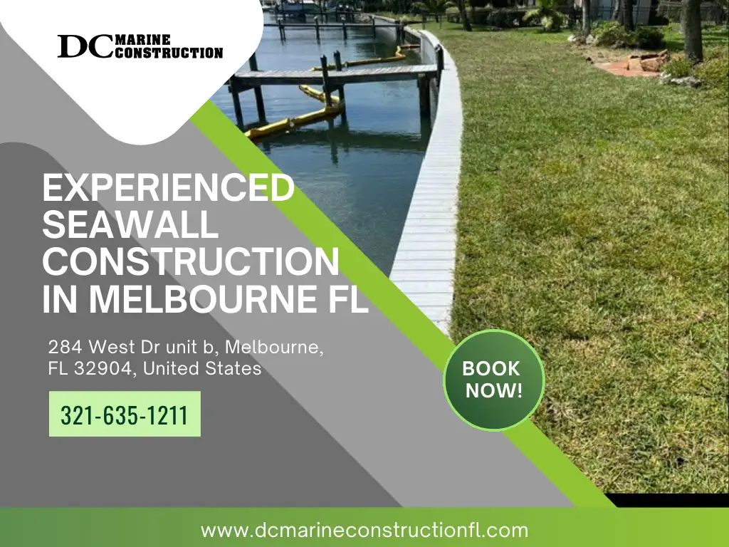 experienced seawall construction in Melbourne Beach
