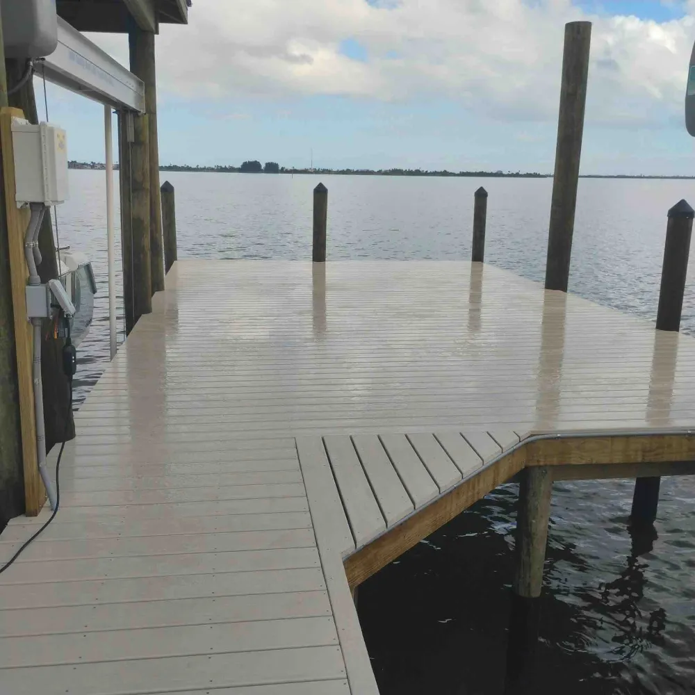 Boat Dock Building project in Melbourne FL