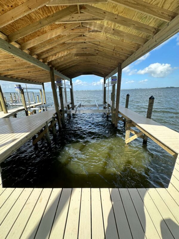 custom boat house