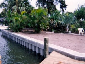 vinyl seawall