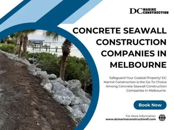 Concrete seawalls are the best defense against coastal erosion