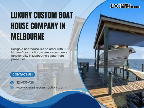 Custom Luxury Boat House in Melbourne
