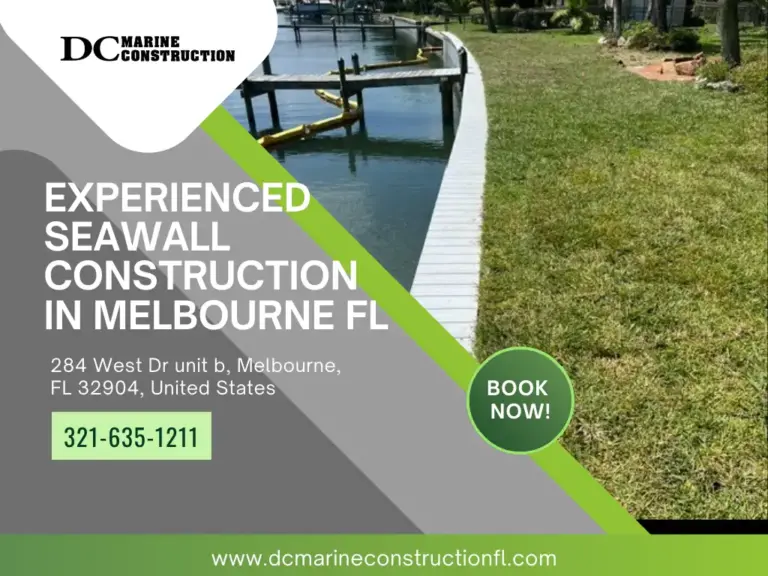 experienced seawall construction in Melbourne Beach