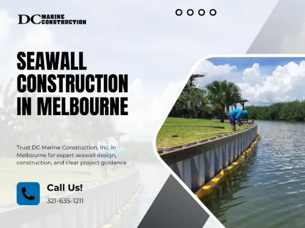 Seawall Construction Melbourne