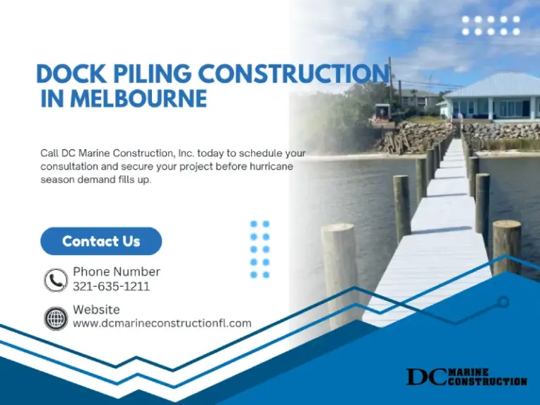 dock piling construction in Melbourne